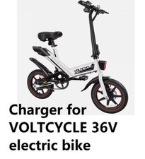   power supply battery Charger for 36V Voltcycle electric bike A2