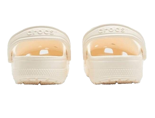 Zueco Crocs autocuidado para mujer talla beige tiza. Reino Unido. 8, US. M9/W11 - Imagen 5 de 6