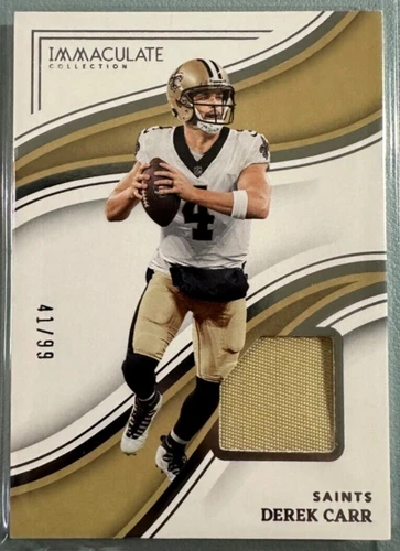 2023 Panini Immaculate Collection Derek Carr #100