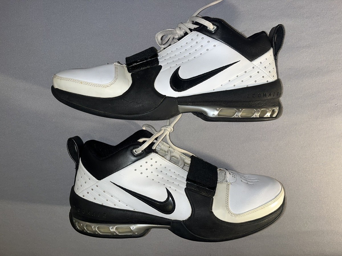 Vintage 2004 Nike Air Zoom Drive Shoes Size 11.5 Black/White