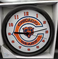 CHICAGO BEARS 8.78" WALL CLOCK - NEW