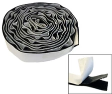 1IN x 10FT Adhesive Hook & Loop Strip Roll