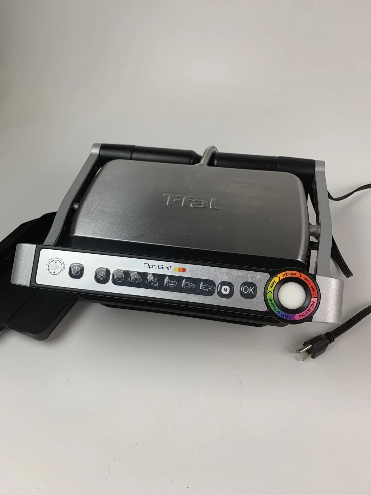 T-Fal OptiGrill SERIE 8351s1 Meat Grill Automatic Sensor Indoor Grill Silver