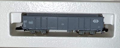 MARKLIN MINI-CLUB Z SCALE 8651 EUROPEAN GRAY OPEN GONDOLA FREIGHT