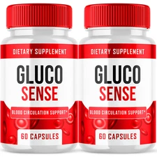 Gluco Sense Advanced Blood Formula Glycogen Max Support Supplement 120 Capsules
