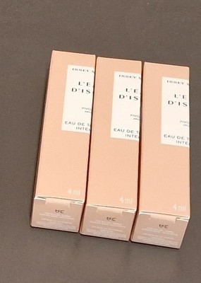 3x Issey Miyake L Eau d Issey Pivoine EdT Intense je 4ml