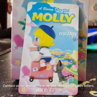 POP MART x MOLLY A Boring Day with Molly Travelling from Home Mini