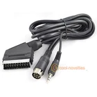 SEGA MEGADRIVE 1 & GENESIS 1 RGB SCART TV LEAD WITH STEREO AUDIO 2 METRES