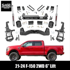 Rough Country 6 Inch Lift for 21-23 F-150 2WD
