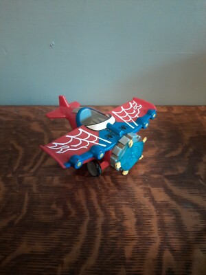 Marvel Super Hero Adventures Spiderman Airplane Toy Marvel Super