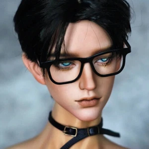 Opened Eyes New Face Makeup 1/3 BJD Doll Handsome Naked Muscle Man Collect Gifts