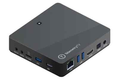 Android Digital Signage Player. TelemetryTV Droid-1: Android TV Signage Box