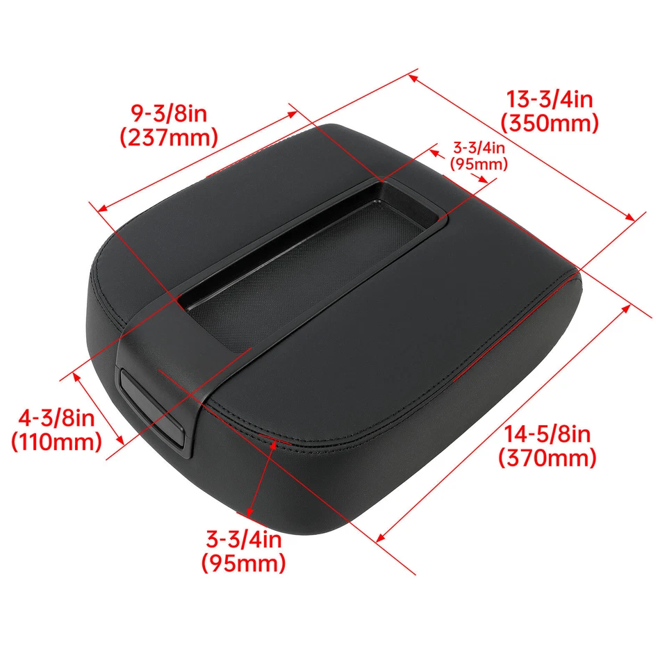 Center Console Armrest Lid &Cup Holder For 2007-2014 Silverado Sierra #19328718 Foto 2 de 4