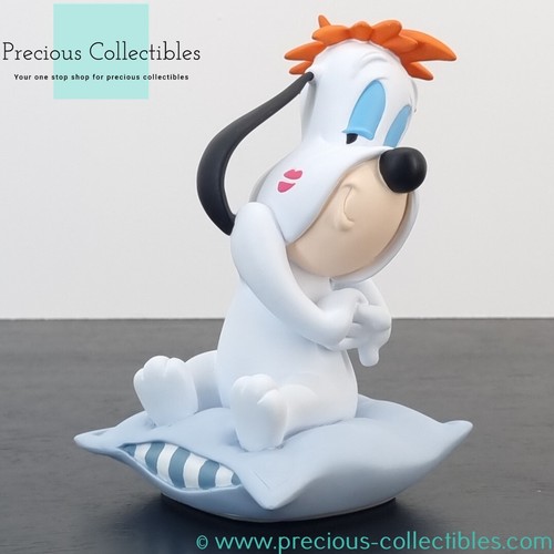 Extremely rare! Droopy on a blue pillow statue. Tex Avery. Basset Hound. - Picture 9 of 12