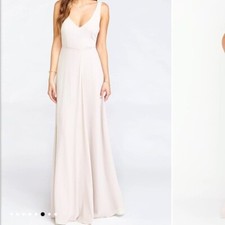 Show Me Your Mumu Jenn Maxi Dress Blush Pink  Size XS