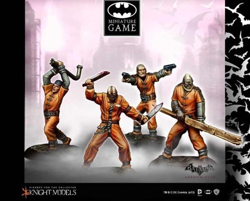 Blackgate Prisoners 35mm Batman Miniature Game Knight Models Skirmish Tabletop