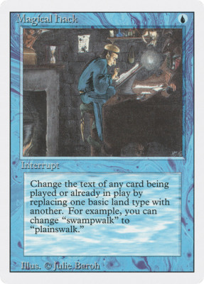 Magical Hack X (1) Revised Edition - EX/NM - R65 - 4RCards