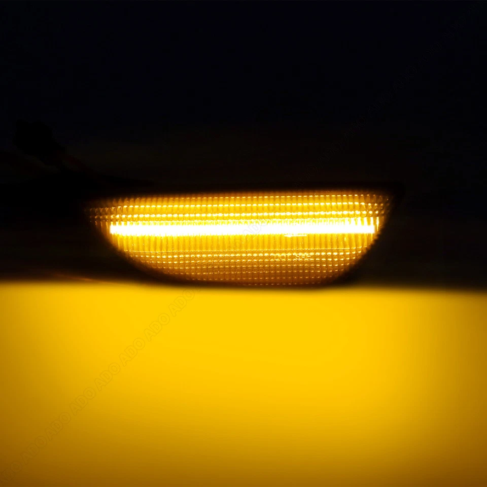 2x Intermitentes laterales LED para 2013-2019 Opel Mokka X Chevrolet Trax | Negro Foto 2 de 4