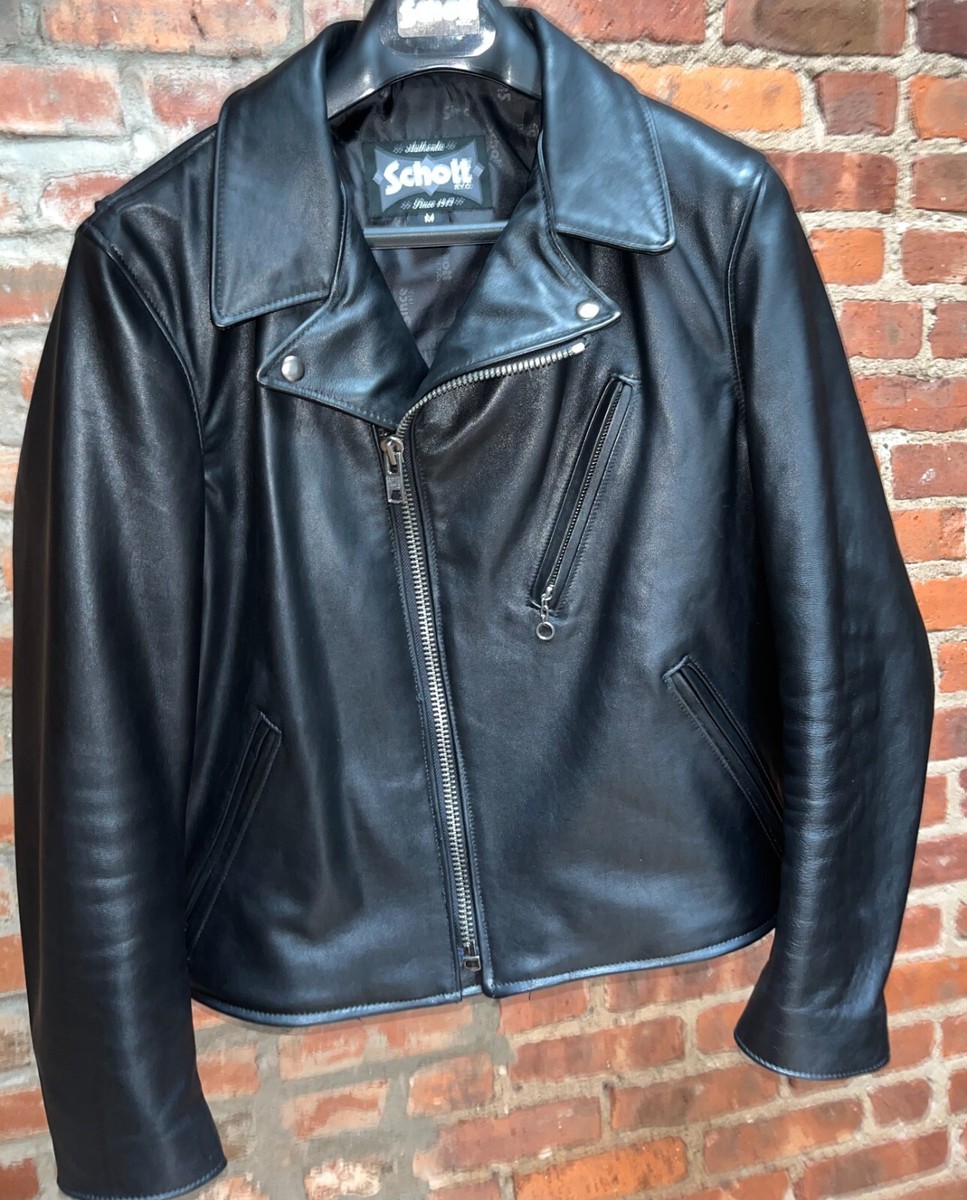 Schott 503 supple cowhide. length altered. size M. very Schott 503 supple cowhide. length altered. size M. very