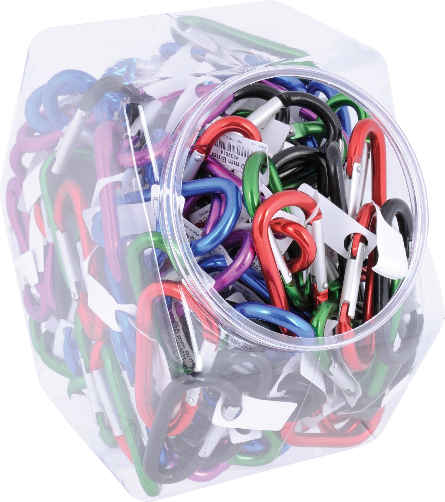 Liberty Mountain Flatwire Mini Carabiner Set with Multi-Use 70mm Bin - 150 30790₽