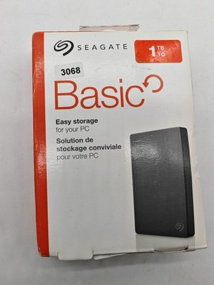 Seagate Basic 1TB tragbare externe Festplatte, 2.5 Zoll - DEFEKT