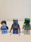 LEGO Star Wars Minifigure Lot (3 Figures) - Jango Fett, Boba Fett & Young Boba