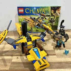 LEGO 70129 Legends of Chima - Lavertus Twin Blade With Minifigures And Manual