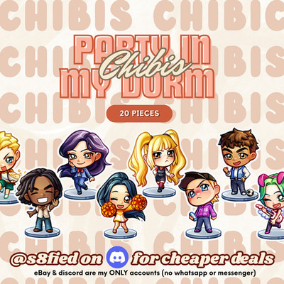 Party In My Dorm (PIMD) - Chibis / In-Game Currency