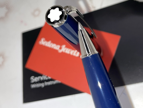 USATO - Montblanc PIX Navy Rollerball 114809 - Foto 1 di 6