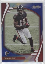 2021 Panini Absolute Spectrum Blue 38/50 Calvin Ridley #35 0u2j