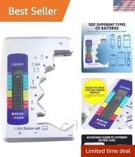 Battery Tester Universal Battery Checker with LCD Display Digital Multi Purpo...