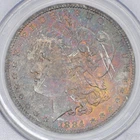 1884-O $1 Morgan Silver Dollar PCGS MS64 - Lovely Toning