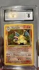 Charizard HOLO CGC 8 Base Set 4/102 1999 Rare Vintage Pokémon Card NM/MINT WOTC