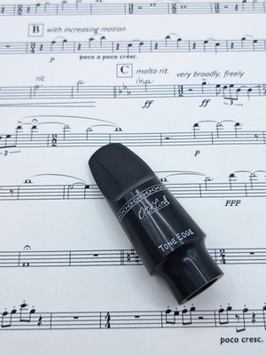 70/80s Otto Link 7 Hard rubber late Early Babbitt Soprano Saxophone mouthpiece