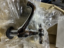 Silver Coloured Bathroom Sink Traditional Taps 20mm