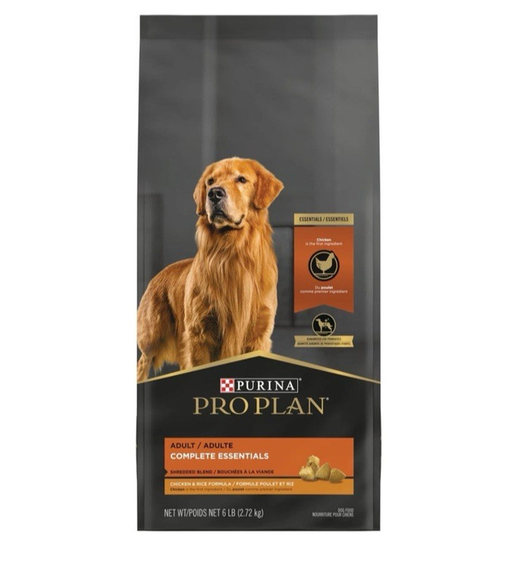 Purina Pro Plan Complete Essentials 5 Lb. Shredded Blend Chicken & Rice Formula