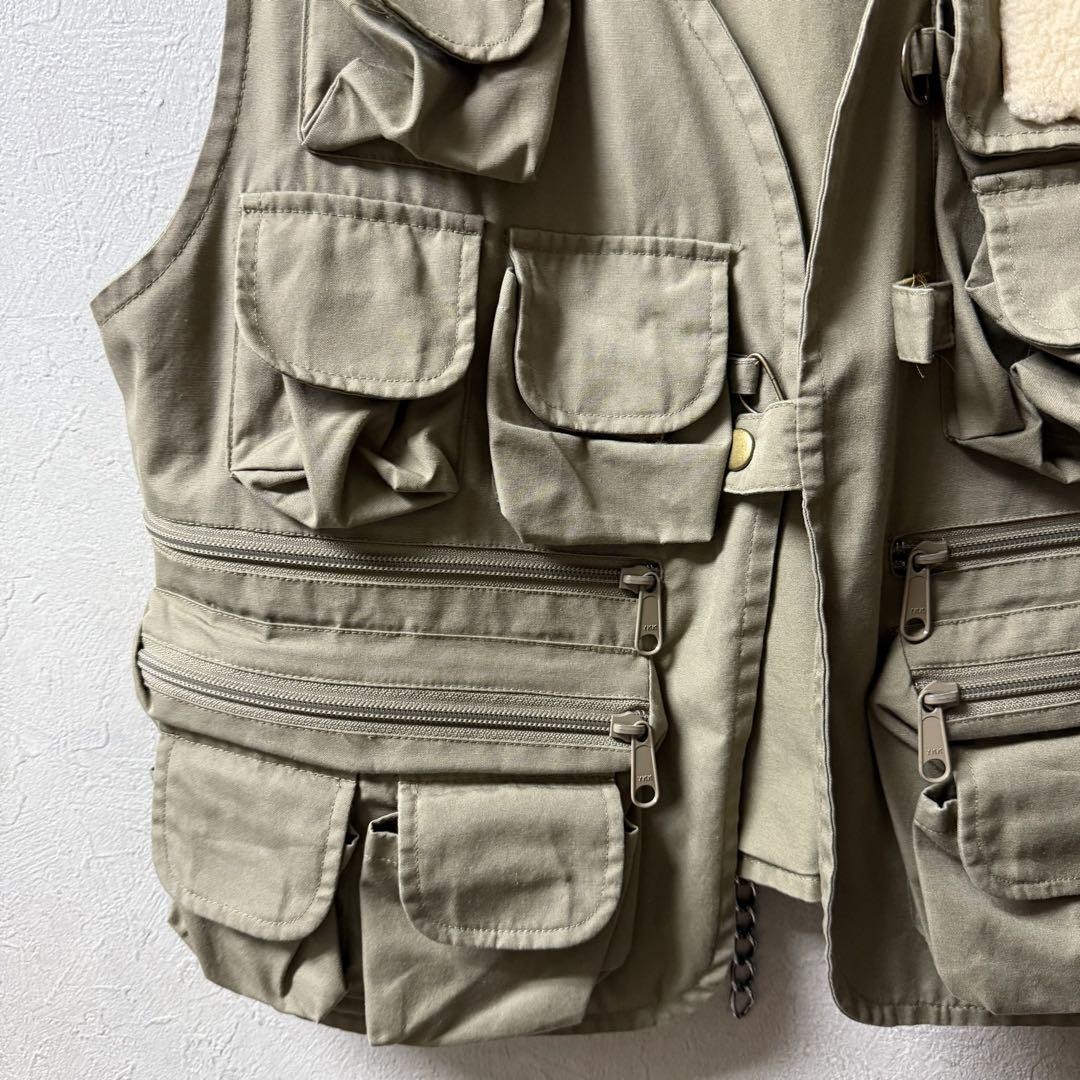 ウェア vintage 80s eddie bauer fishing vest Eddie Bauer Fishing Vest Black Tag - Used, Vintage 80s