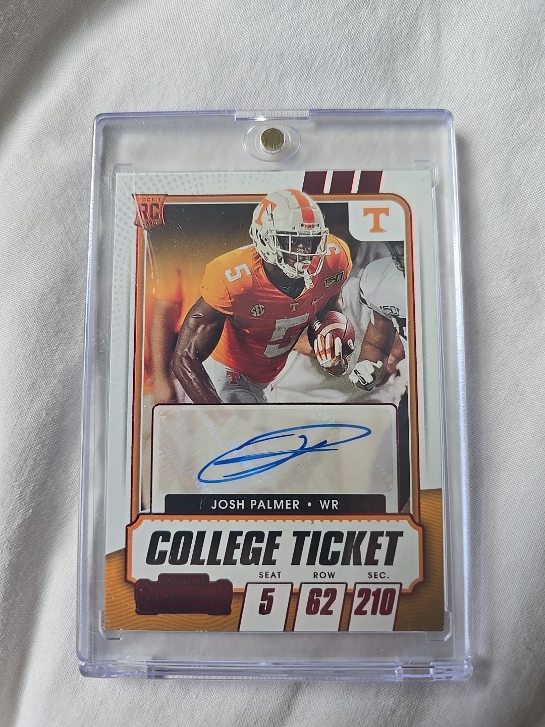Josh Palmer Panini Contenders Draft Picks #245 Autograph