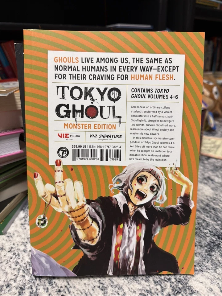 Tokyo Ghoul Monster Edition Vol 4 5 6 Manga  Rare Barnes & Noble Exclusive  - Image 2 of 2