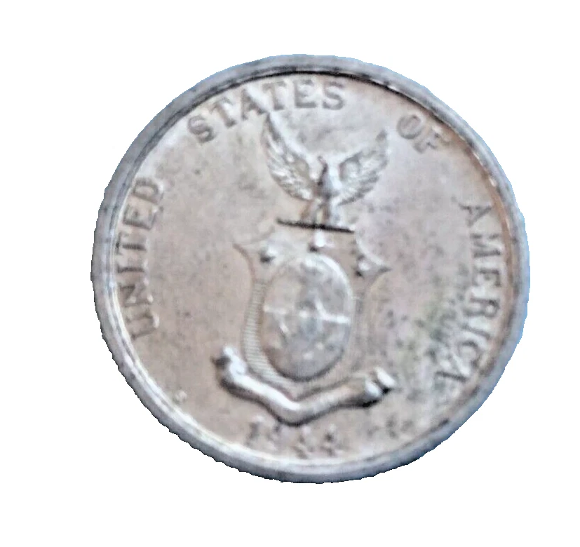 USA ,Philippines 50 centavos argent 1944 s , unc - Photo 2/2