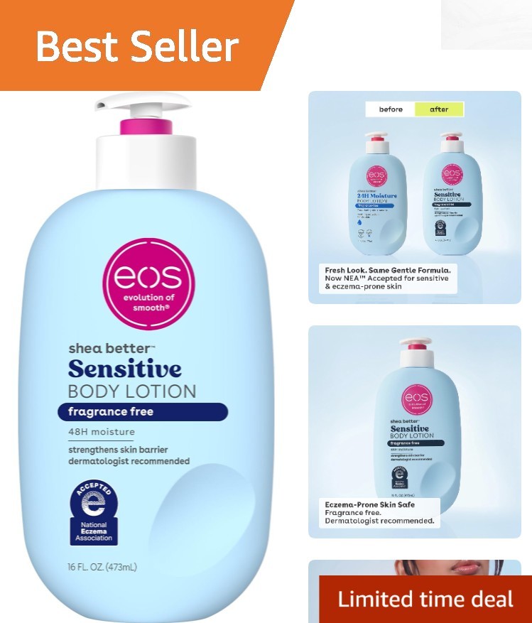 For Sensitive Skin - Fragrance-free, 16 Oz Bottle