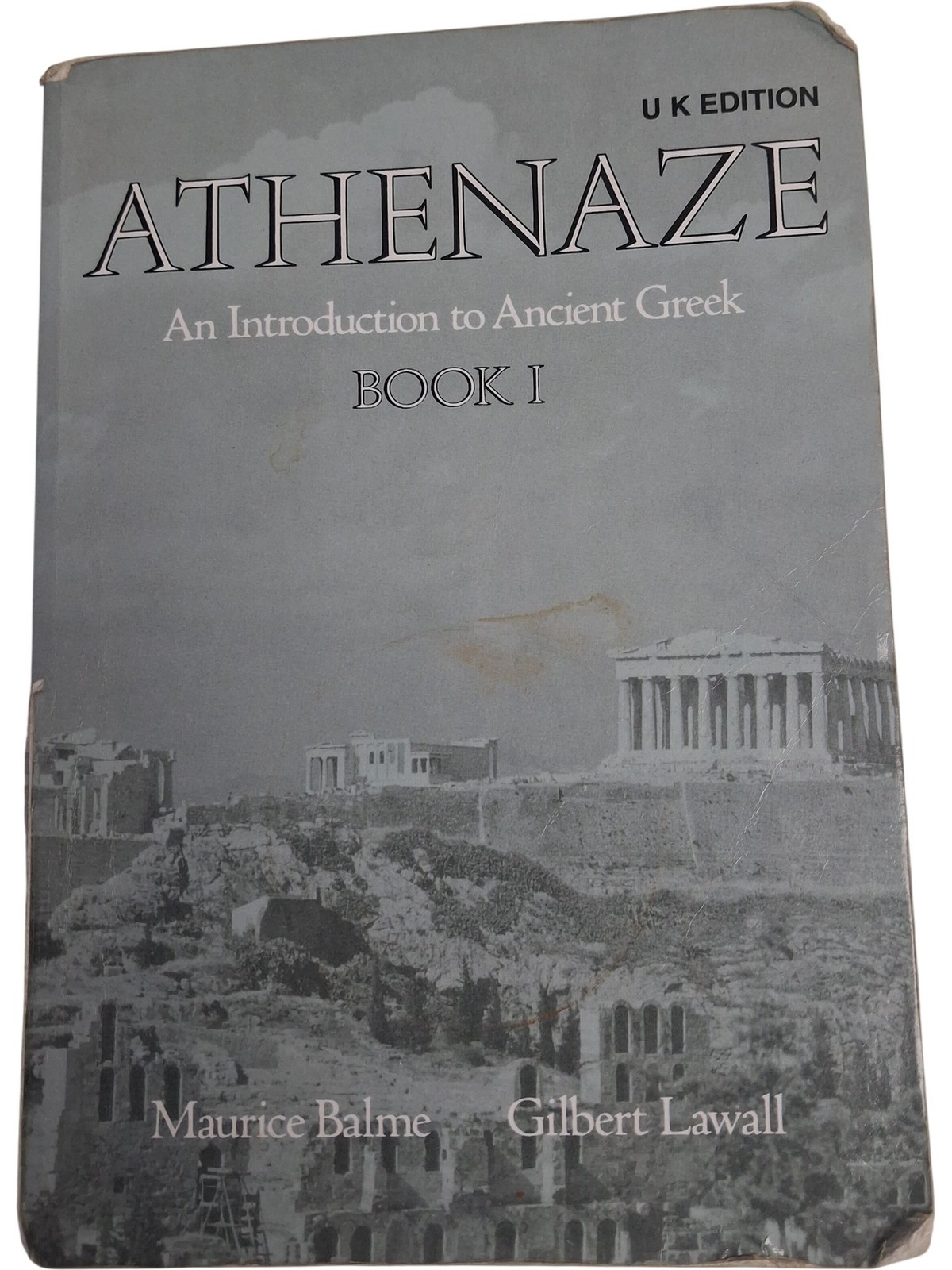 Athenaze Book I Introduction to Ancient Greek UK Revised Edition 1995