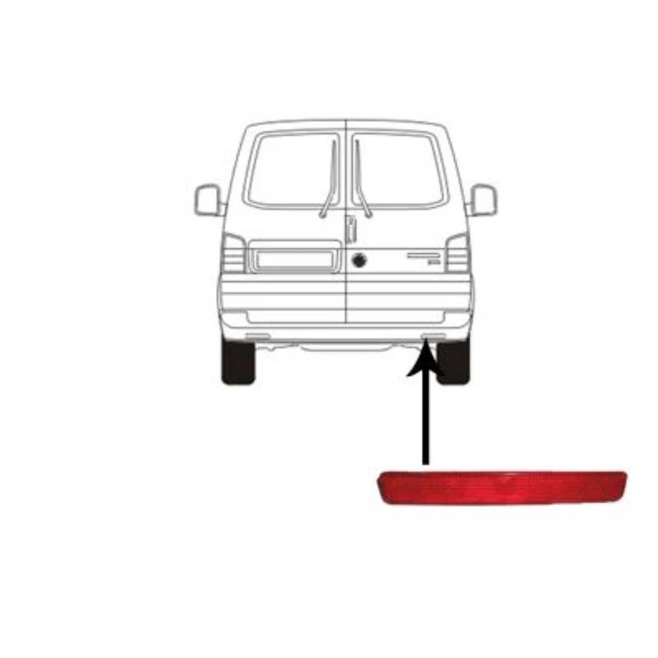 VAN WEZEL Réflecteur D'Angle Droit Pour VW Transporter V Bus 7HB 7HJ 7EB - Photo 1/1
