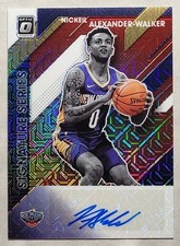 2019-20 Nickeil Alexander-Walker Auto Optic Choice Prizm Rookie Autograph RC SP