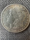 1884 s morgan silver dollar Micro S Very Nice AU Details