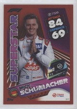 2022 Topps F1 Turbo Attax Superstars Red Mick Schumacher #317 0n2t