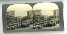 Keystone Stereoview Parade of Cuirassier Guards In Berlin Germany