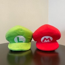 Mario Luigi Plush Hat USJ Nintendo World