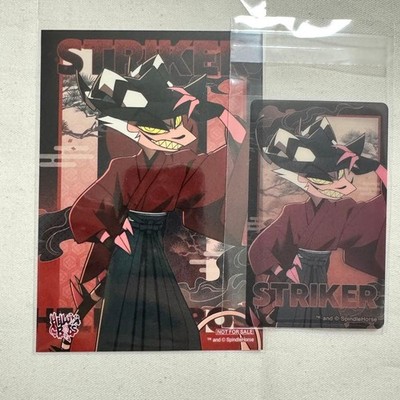 Helluva Boss Animate Striker Bonus Bromide Clear Card