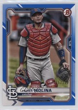 2021 Bowman Blue Border 135/150 Yadier Molina #42 04br